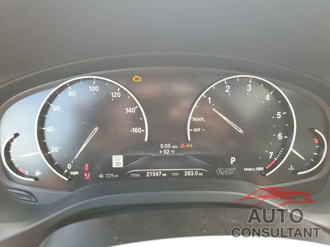BMW X3 2021 - 5UXTY3C05M9E16647