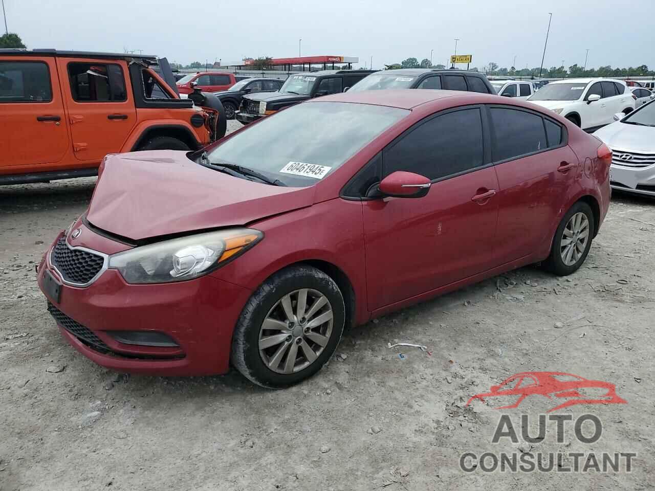 KIA FORTE 2014 - KNAFX4A60E5226496