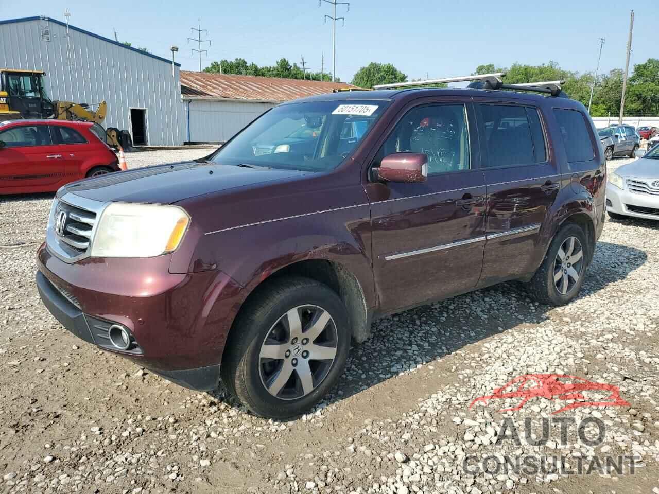 HONDA PILOT 2012 - 5FNYF4H99CB080237