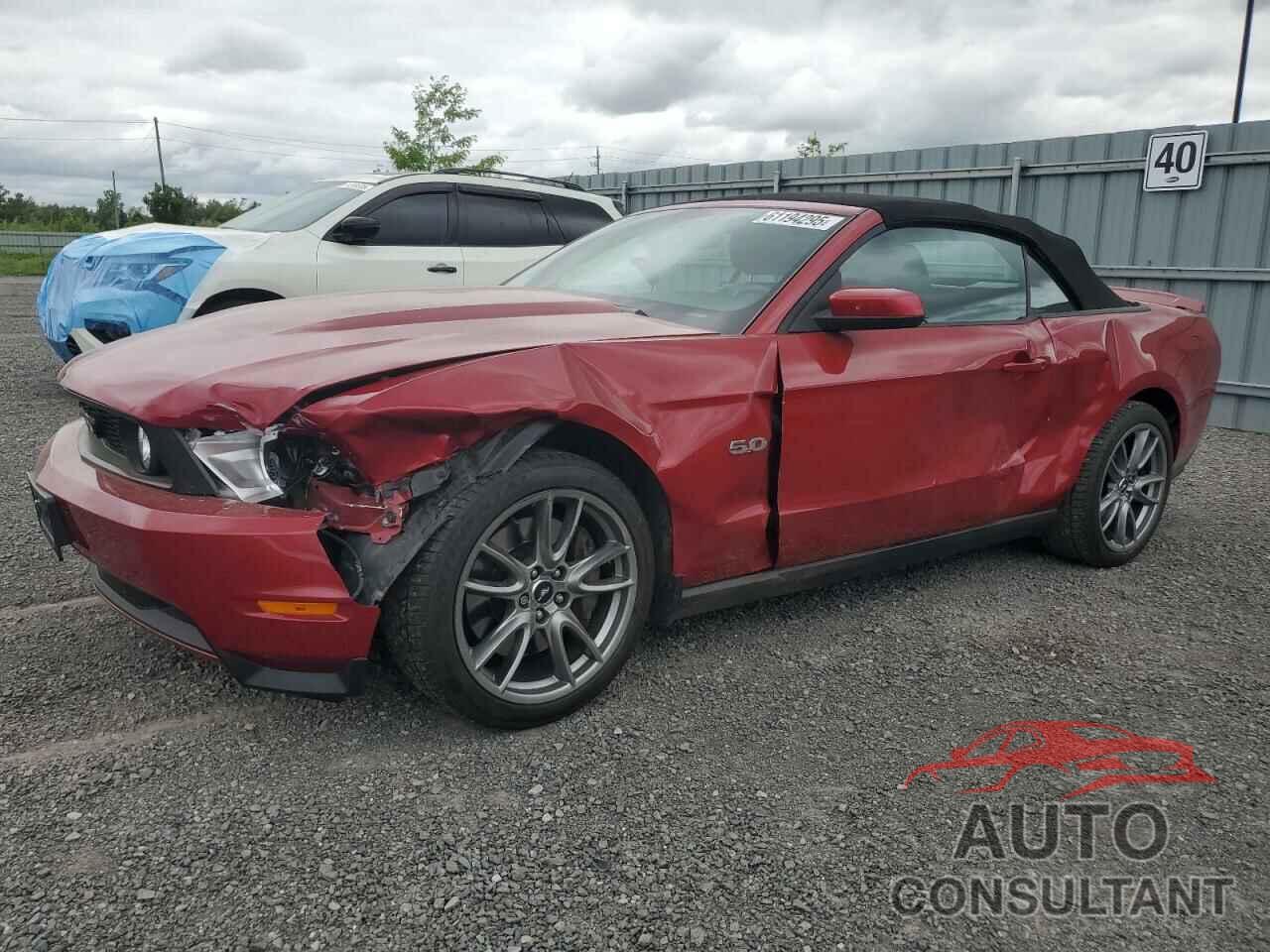 FORD MUSTANG 2011 - 1ZVBP8FF9B5100308