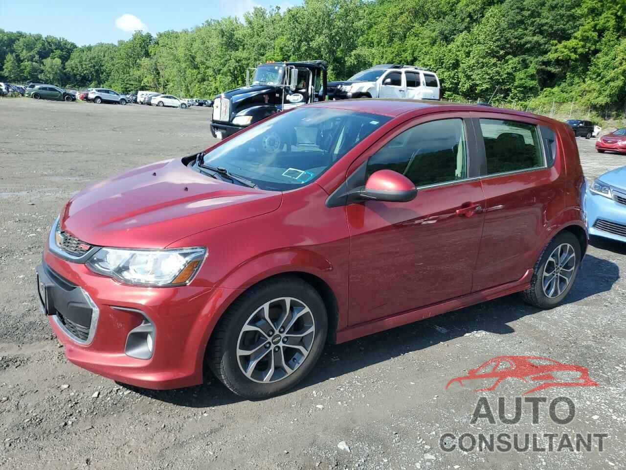 CHEVROLET SONIC 2017 - 1G1JD6SBXH4168624