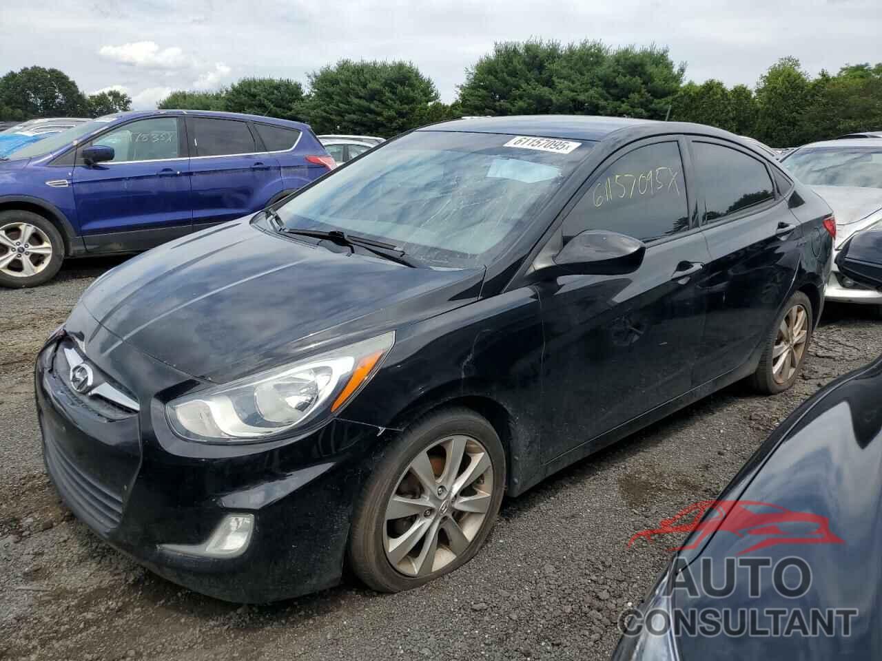 HYUNDAI ACCENT 2013 - KMHCU4AE5DU583193