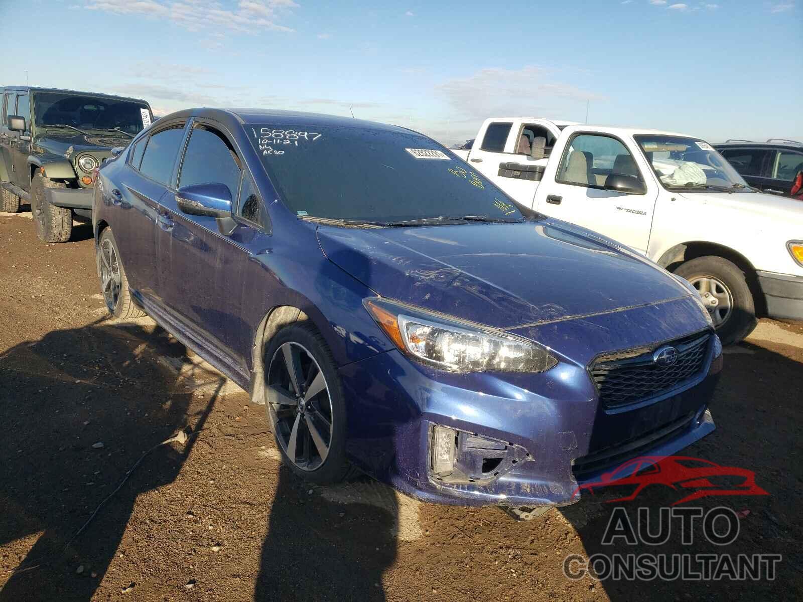 SUBARU IMPREZA 2017 - 4S3GKAK67H3627627
