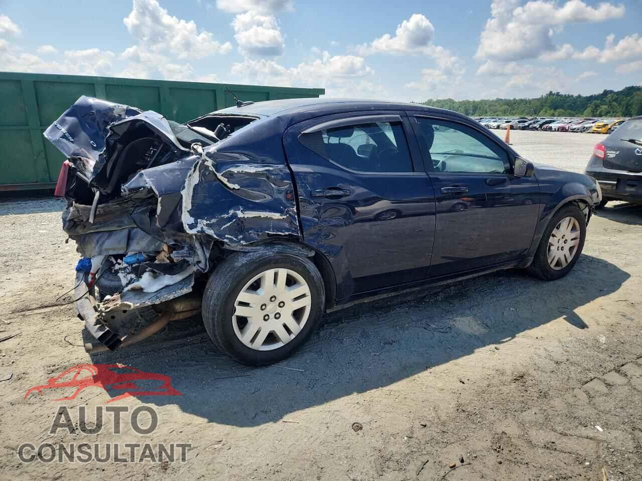 DODGE AVENGER 2012 - 1C3CDZAB7CN227560