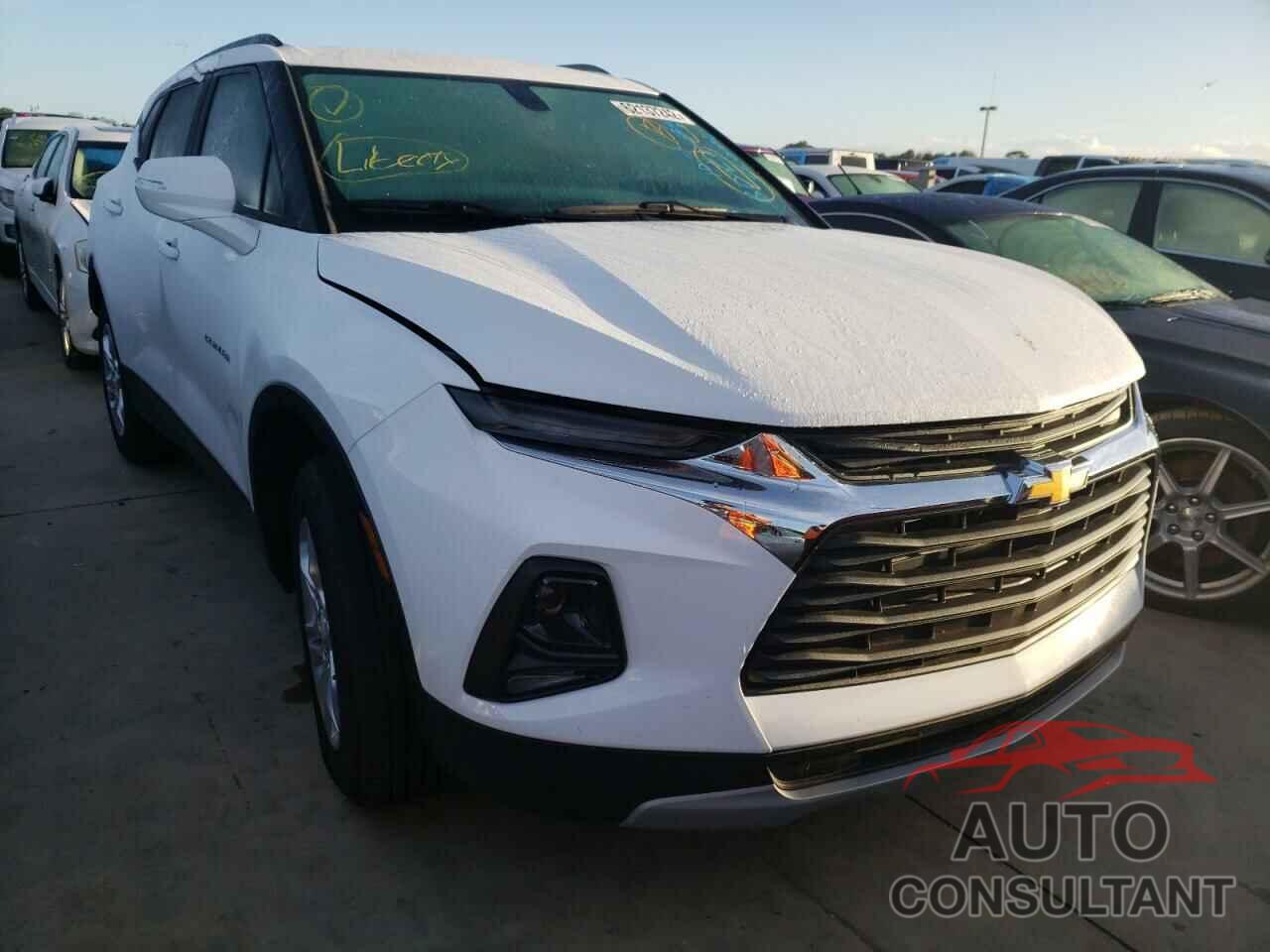 CHEVROLET BLAZER 2021 - 3GNKBBRA9MS529091