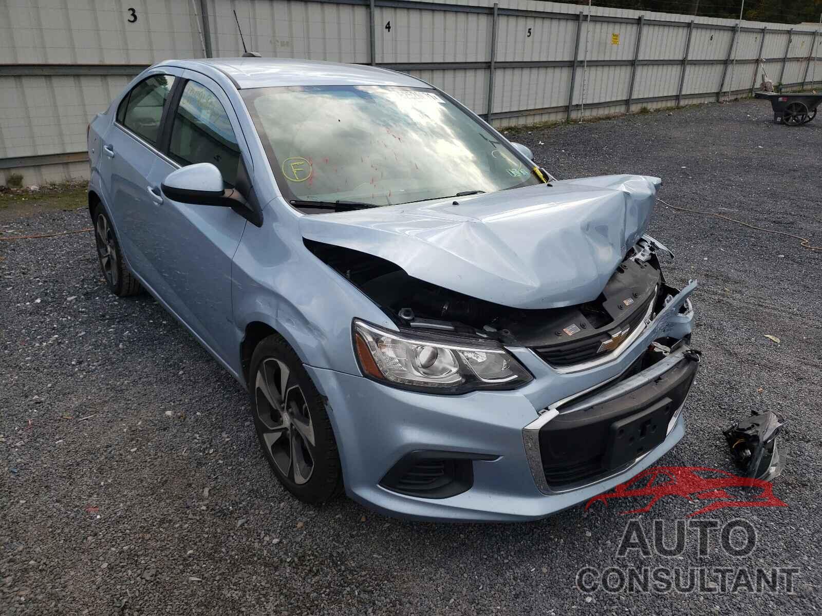 CHEVROLET SONIC 2017 - 1G1JF5SB3H4136263