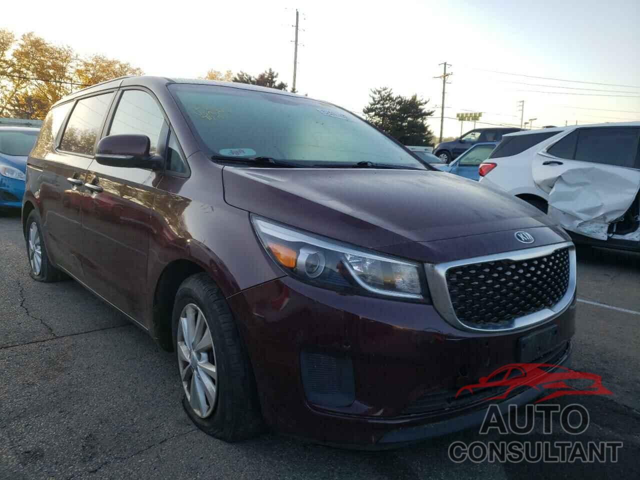 KIA SEDONA 2017 - KNDMB5C15H6237105