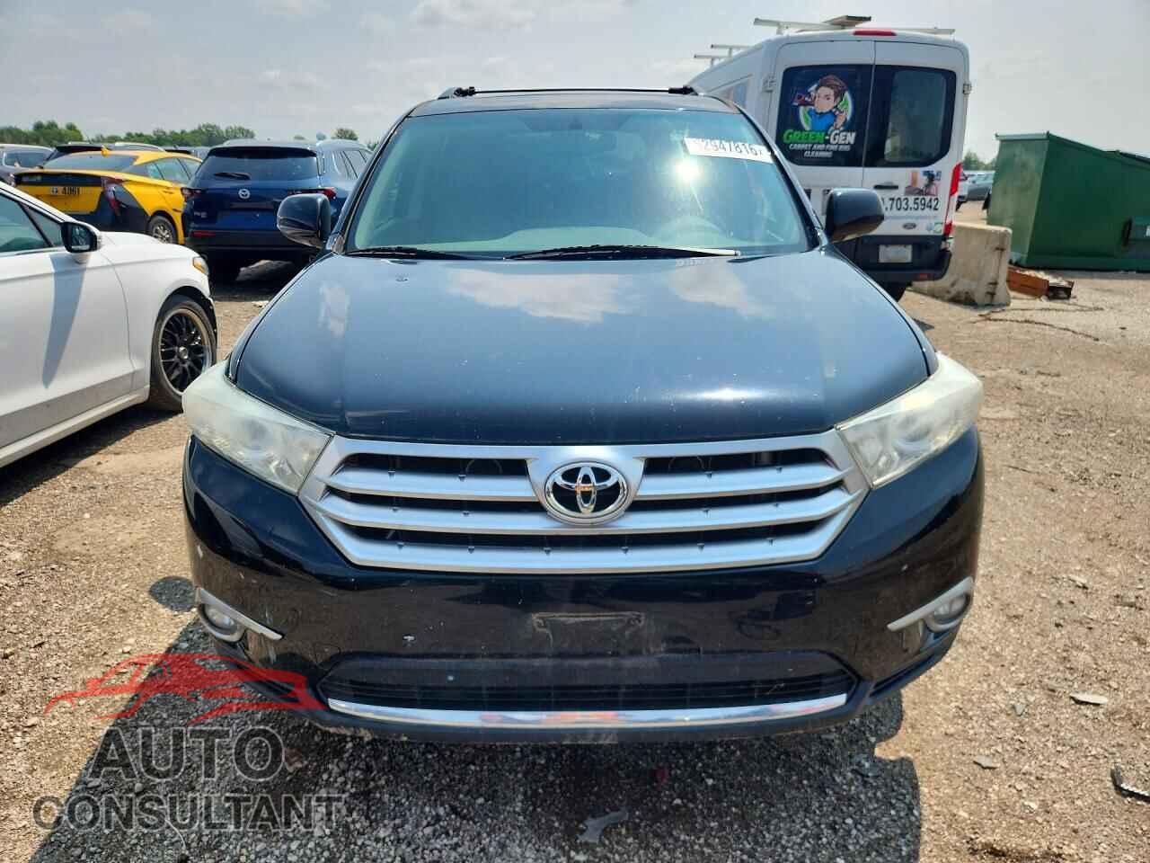 TOYOTA HIGHLANDER 2012 - 5TDDK3EH8CS151889