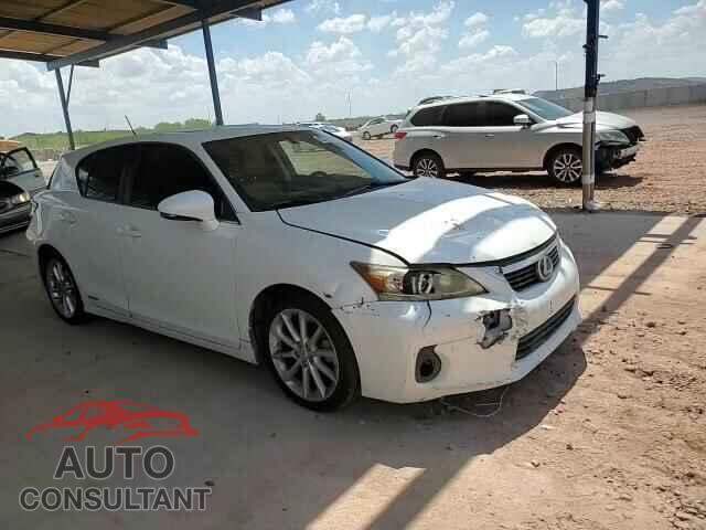LEXUS CT 200 2012 - JTHKD5BH9C2099681