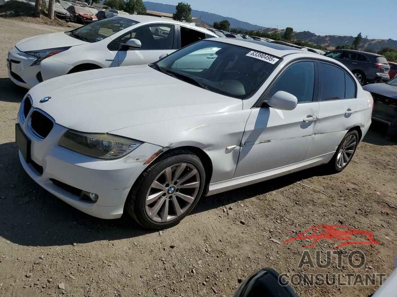 BMW 3 SERIES 2011 - WBAPH5C57BA441016