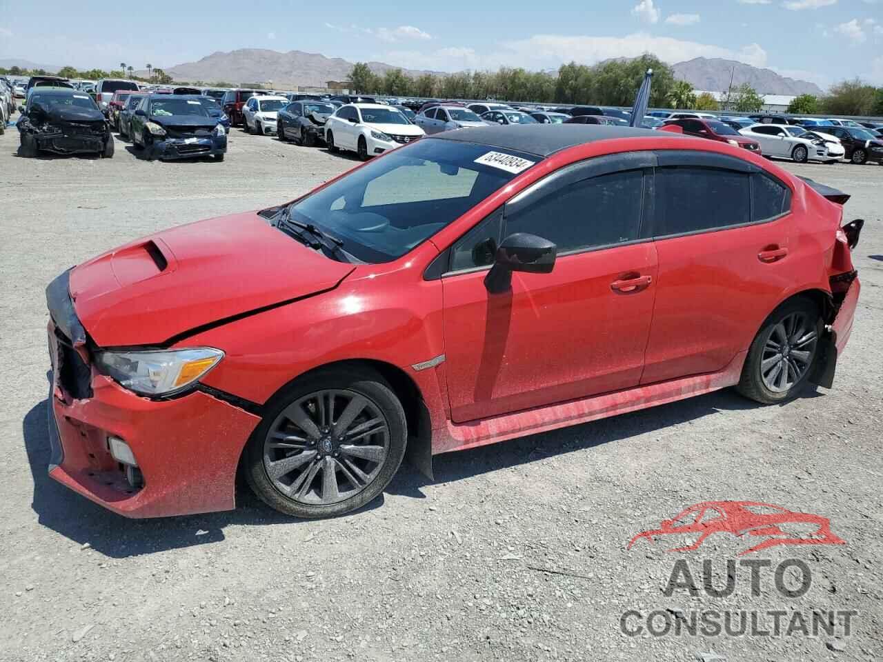 SUBARU WRX 2018 - JF1VA1A68J9837562