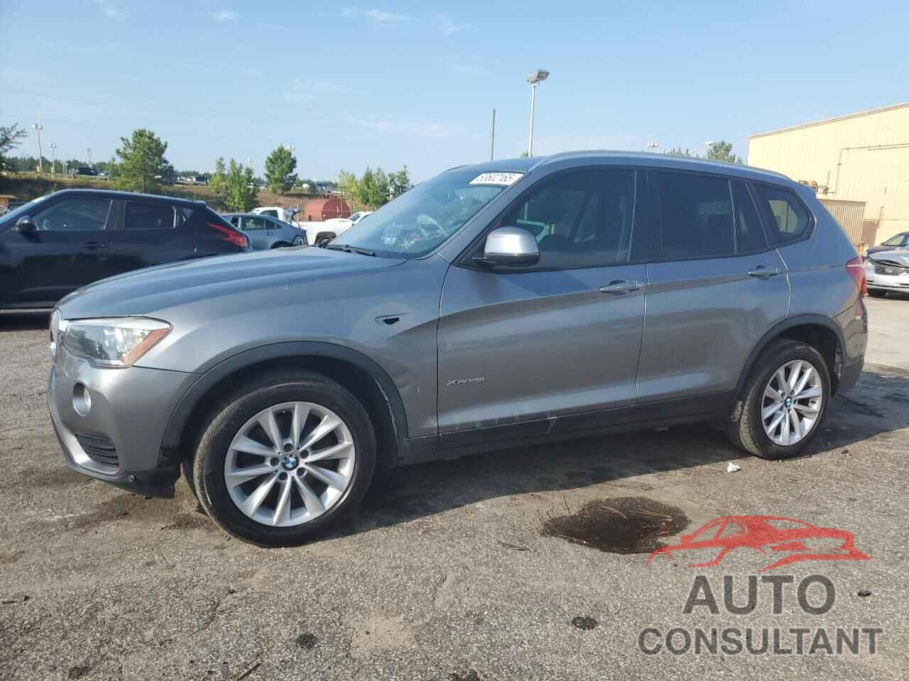 BMW X3 2015 - 5UXWX9C57F0D45389