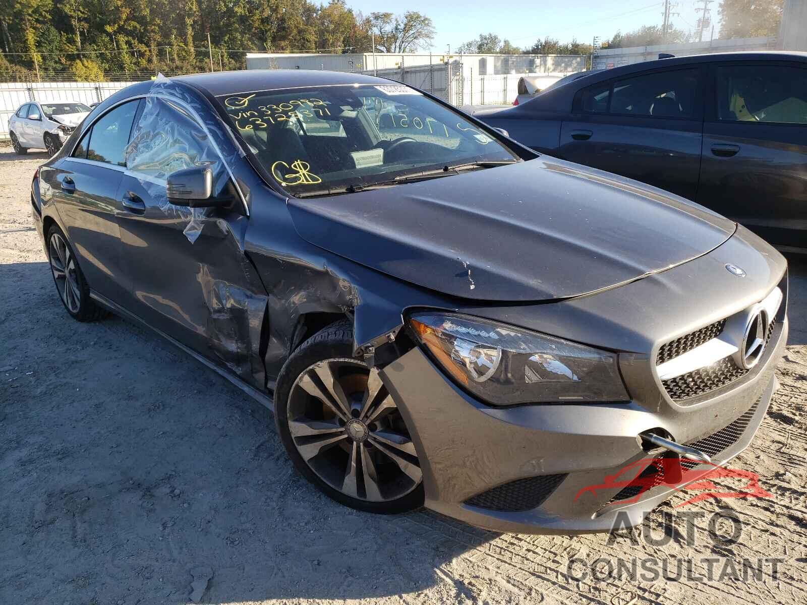 MERCEDES-BENZ CLA-CLASS 2016 - WDDSJ4EBXGN330982