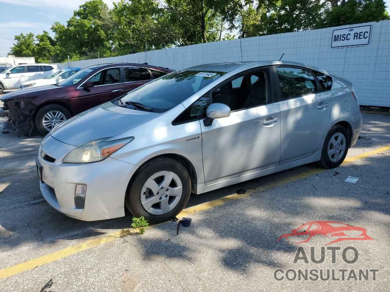 TOYOTA PRIUS 2011 - JTDKN3DU6B5285964