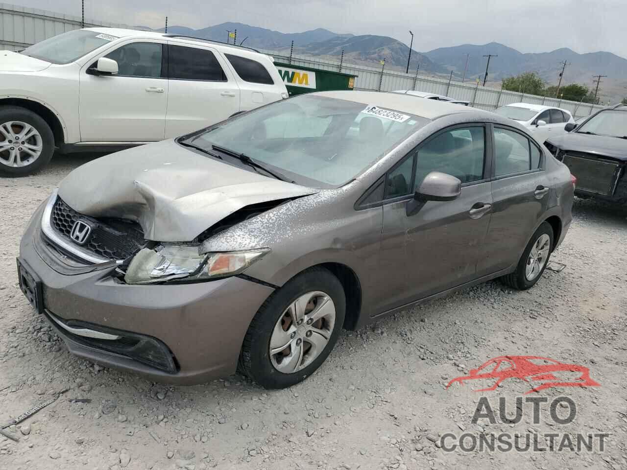 HONDA CIVIC 2013 - 2HGFB2F58DH576439