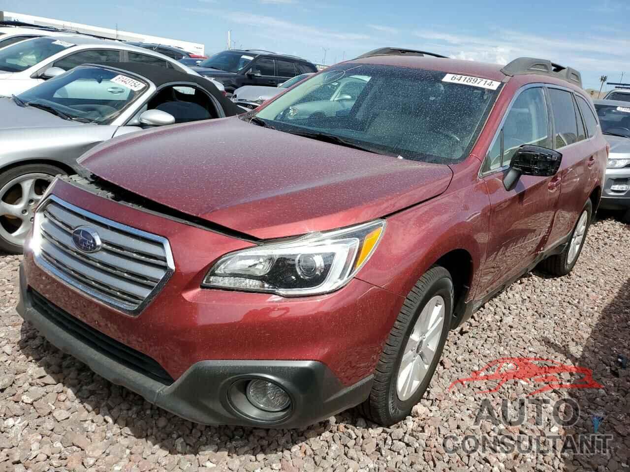 SUBARU OUTBACK 2016 - 4S4BSBCCXG3205530