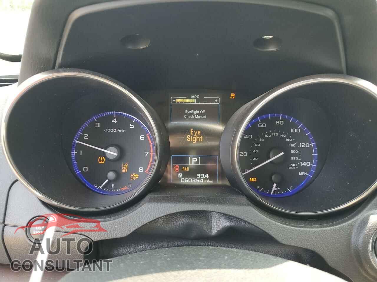 SUBARU OUTBACK 2017 - 4S4BSANCXH3256440