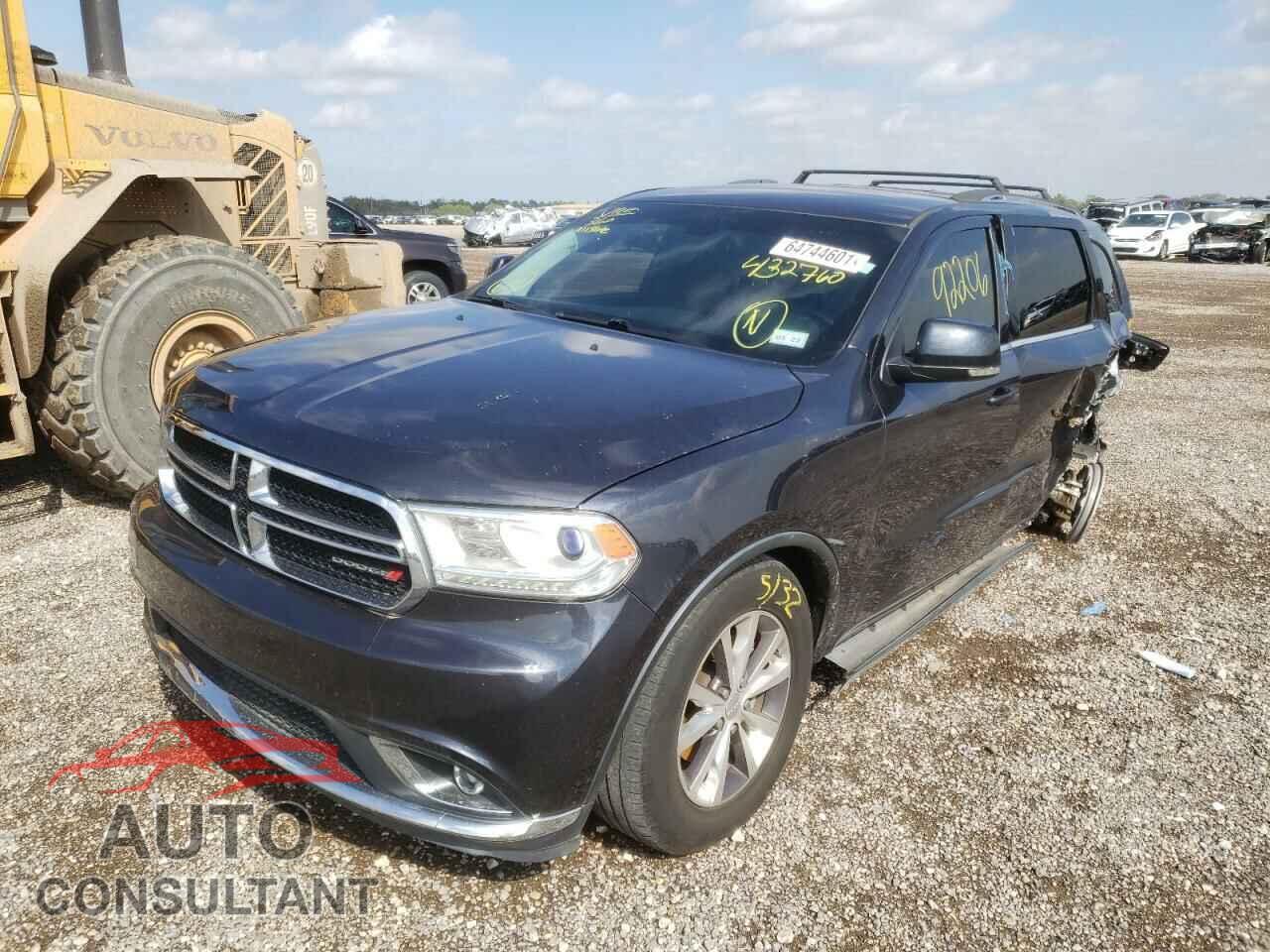 DODGE DURANGO 2016 - 1C4RDHDG9GC432760