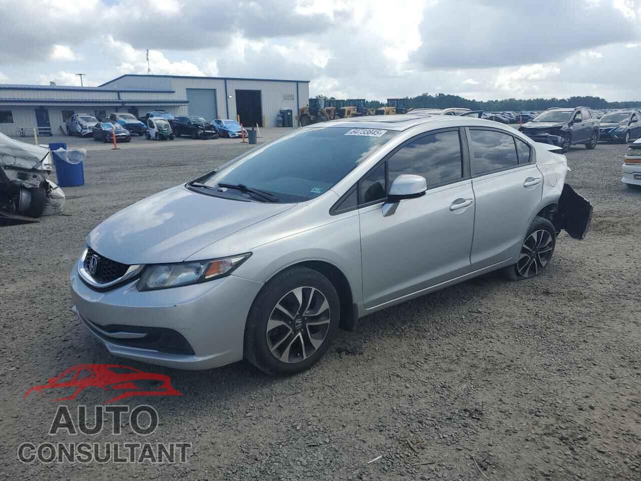 HONDA CIVIC 2013 - 2HGFB2F84DH547384