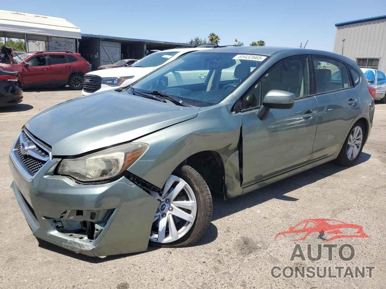 SUBARU IMPREZA 2015 - JF1GPAC6XFH206166