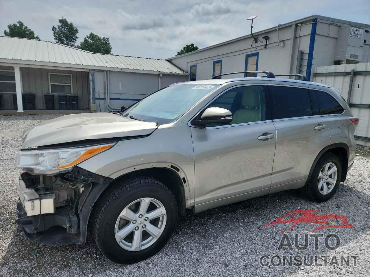 TOYOTA HIGHLANDER 2014 - 5TDJKRFH8ES064680