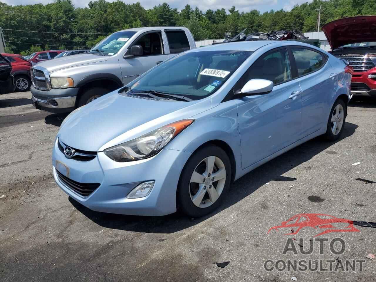 HYUNDAI ELANTRA 2012 - KMHDH4AE7CU249948