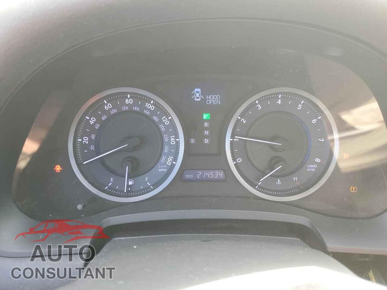 LEXUS IS 2011 - JTHCF5C29B2035387