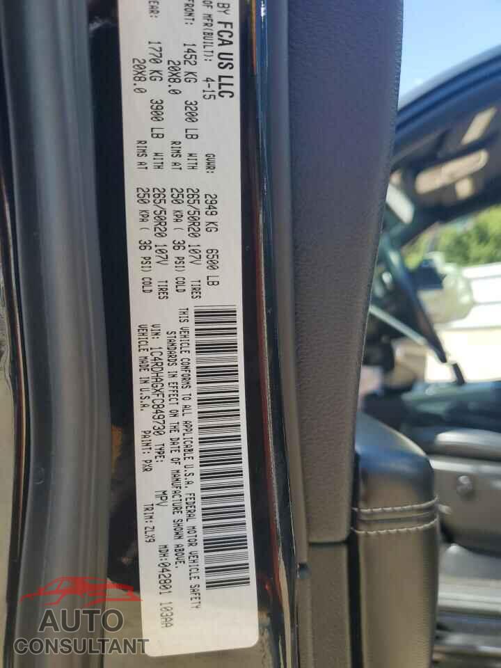 DODGE DURANGO 2015 - 1C4RDHAGXFC849730