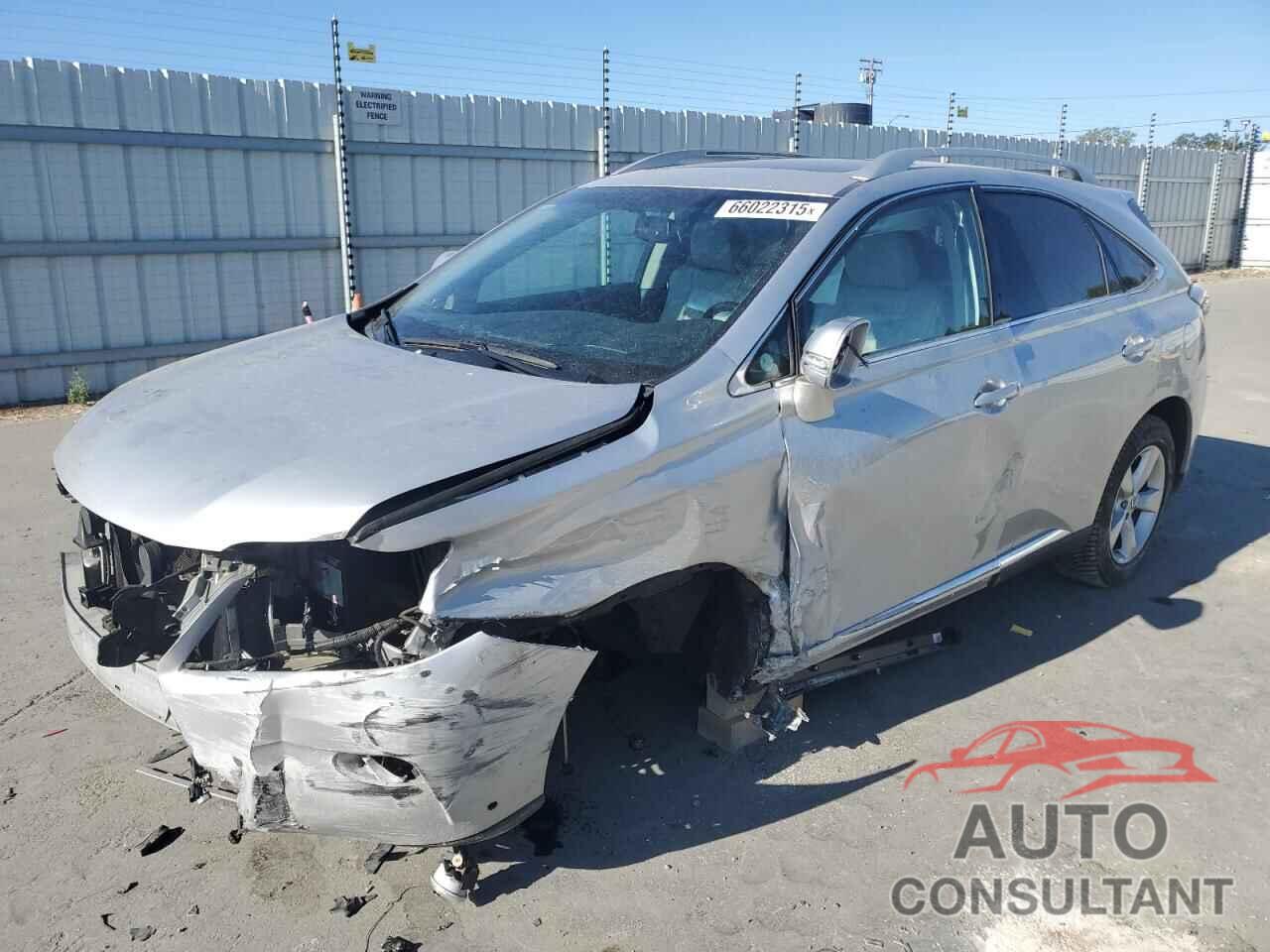 LEXUS RX350 2014 - 2T2BK1BA2EC237421