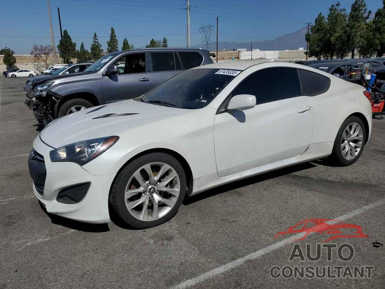HYUNDAI GENESIS 2013 - KMHHT6KD3DU091143