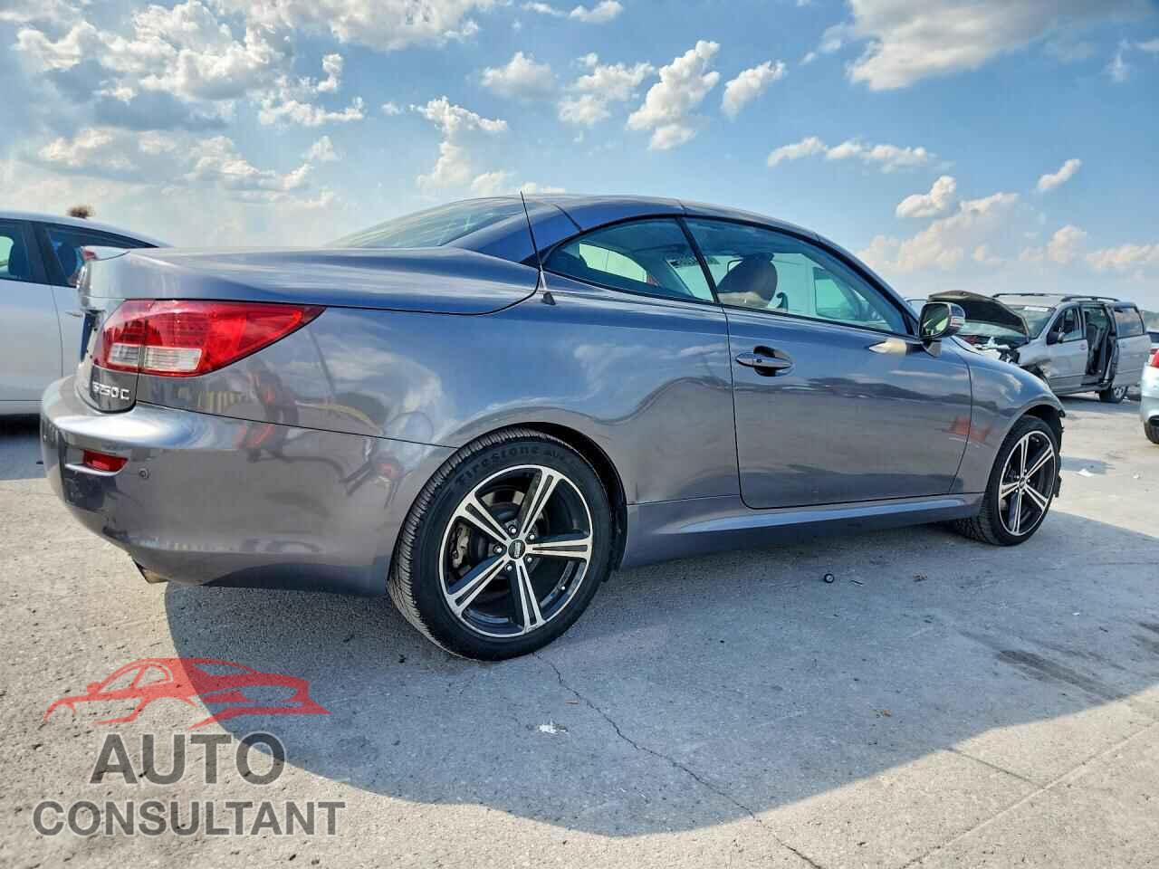 LEXUS IS 2012 - JTHFF2C27C2526151