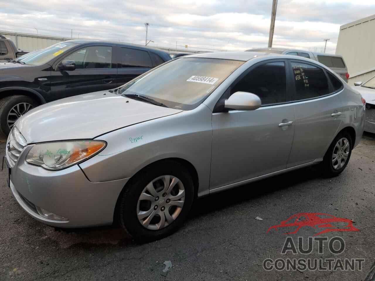 HYUNDAI ELANTRA 2010 - KMHDU4AD7AU913939