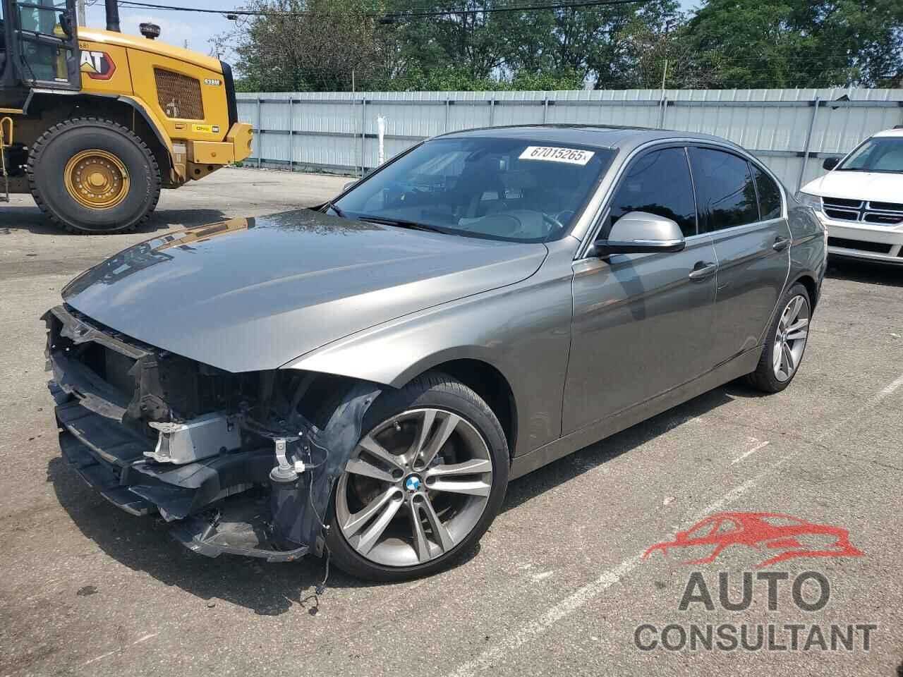 BMW 3 SERIES 2016 - WBA8E3G57GNU01935