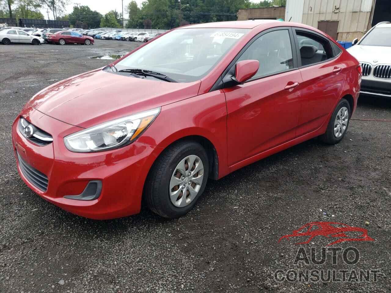 HYUNDAI ACCENT 2016 - KMHCT4AE0GU995125