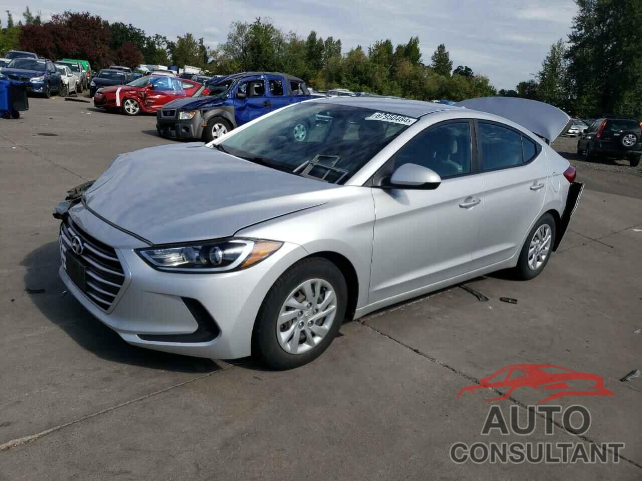 HYUNDAI ELANTRA 2017 - KMHD74LFXHU064907