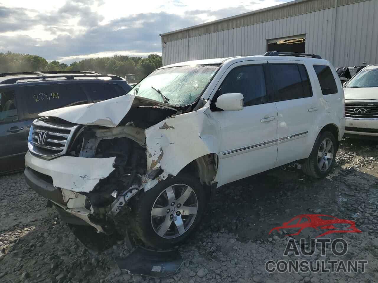 HONDA PILOT 2012 - 5FNYF4H91CB035535