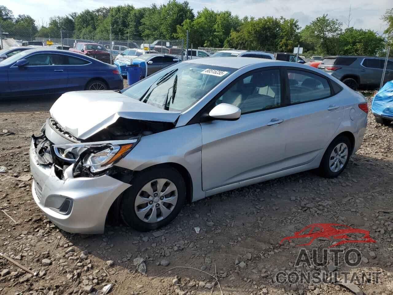 HYUNDAI ACCENT 2017 - KMHCT4AE8HU175392