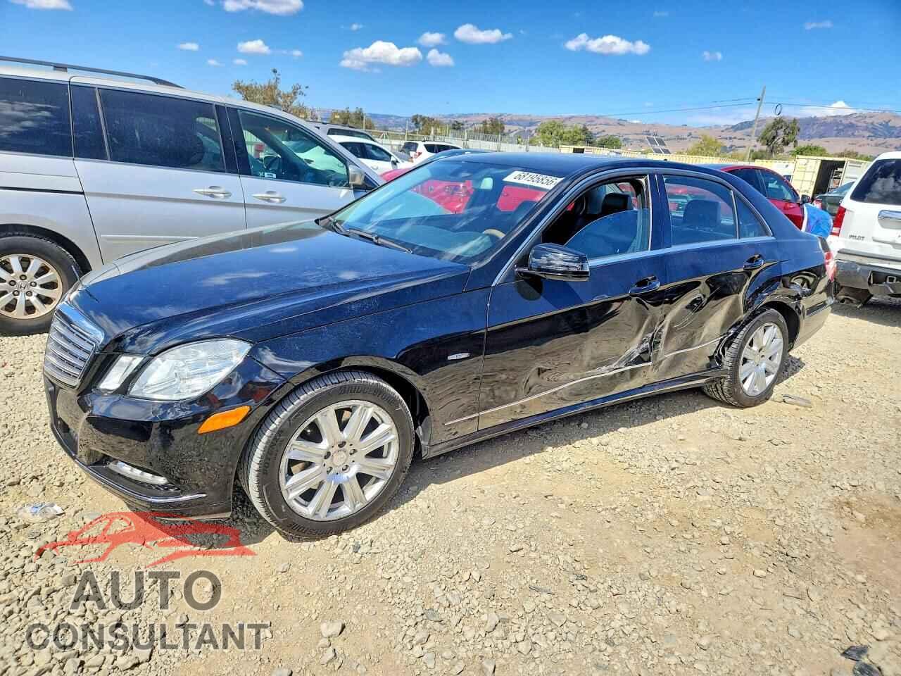 MERCEDES-BENZ E-CLASS 2012 - WDDHF5KBXCA605225