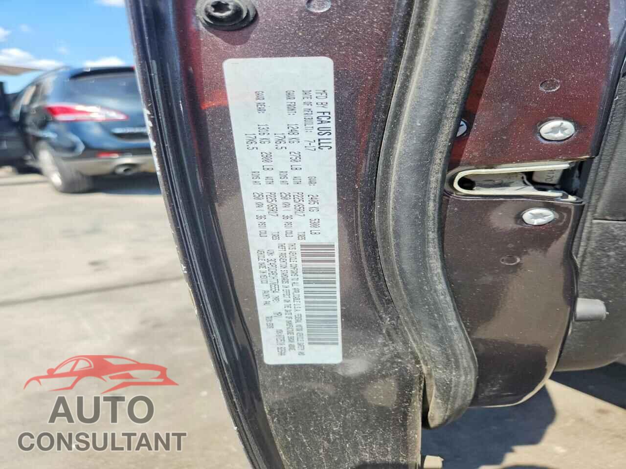 DODGE JOURNEY 2017 - 3C4PDCAB1HT705554