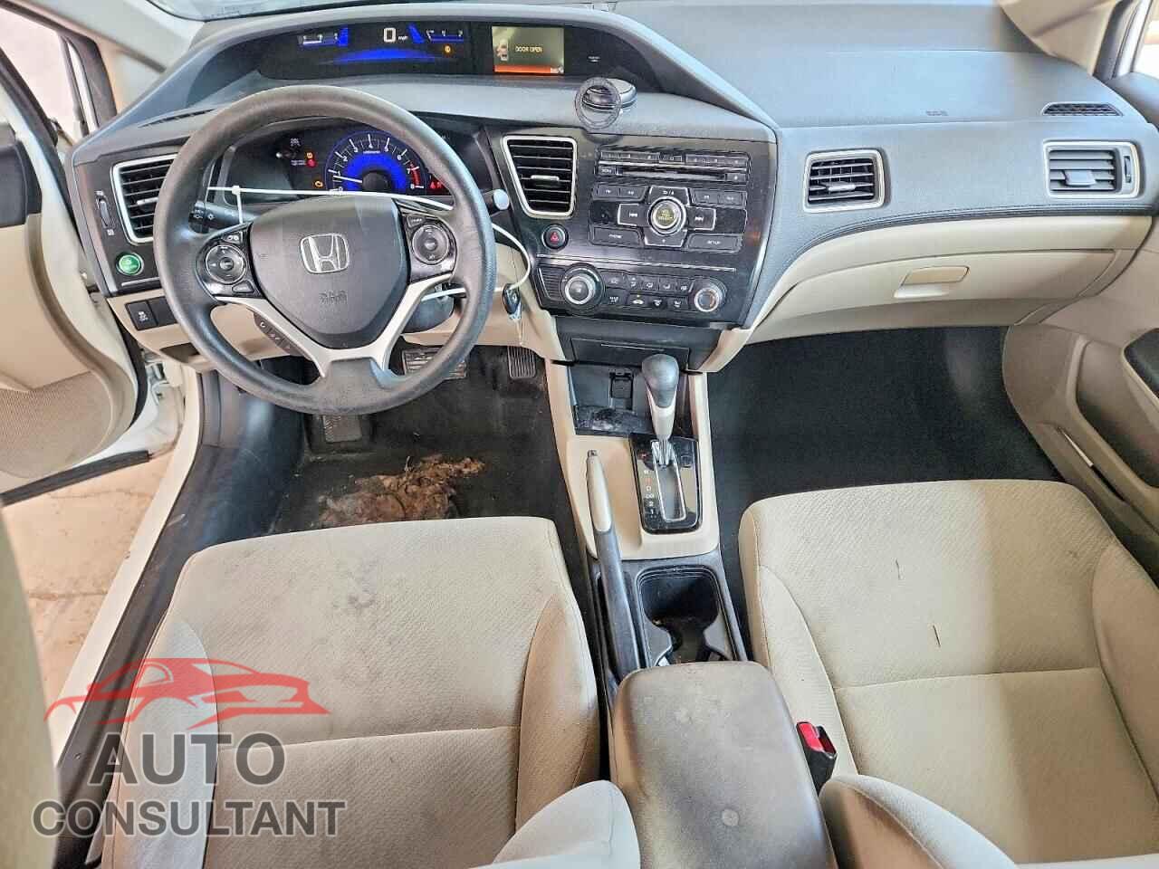 HONDA CIVIC 2013 - 19XFB2F5XDE074946