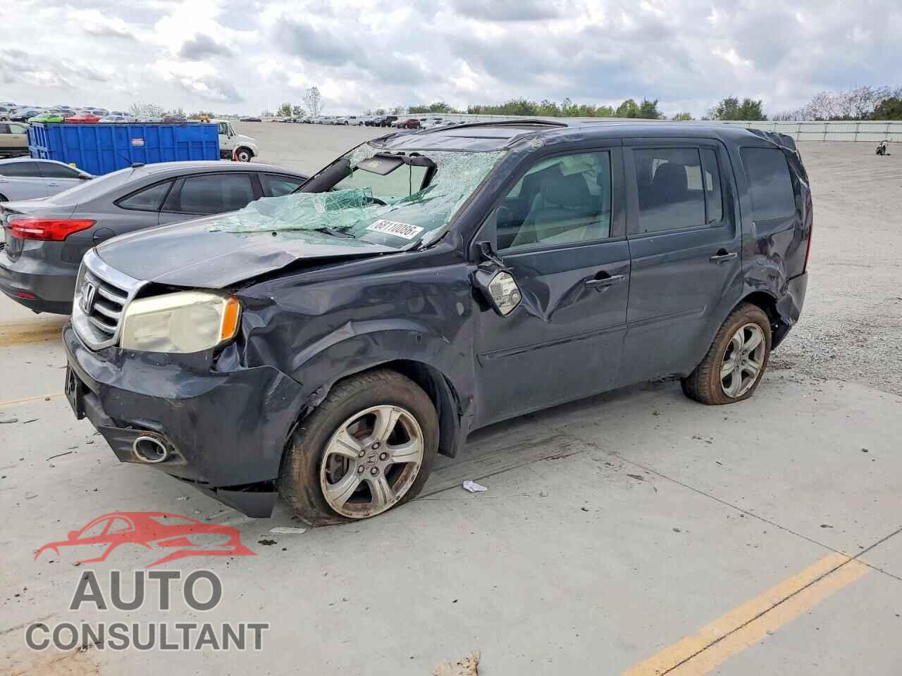 HONDA PILOT 2013 - 5FNYF4H66DB011139