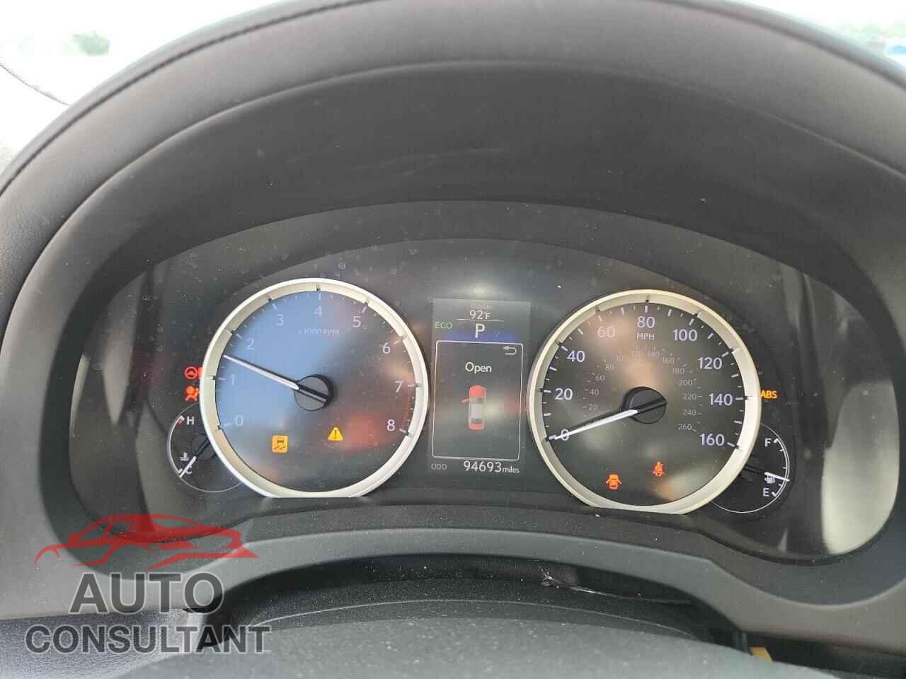 LEXUS IS 2014 - JTHBF1D26E5016625