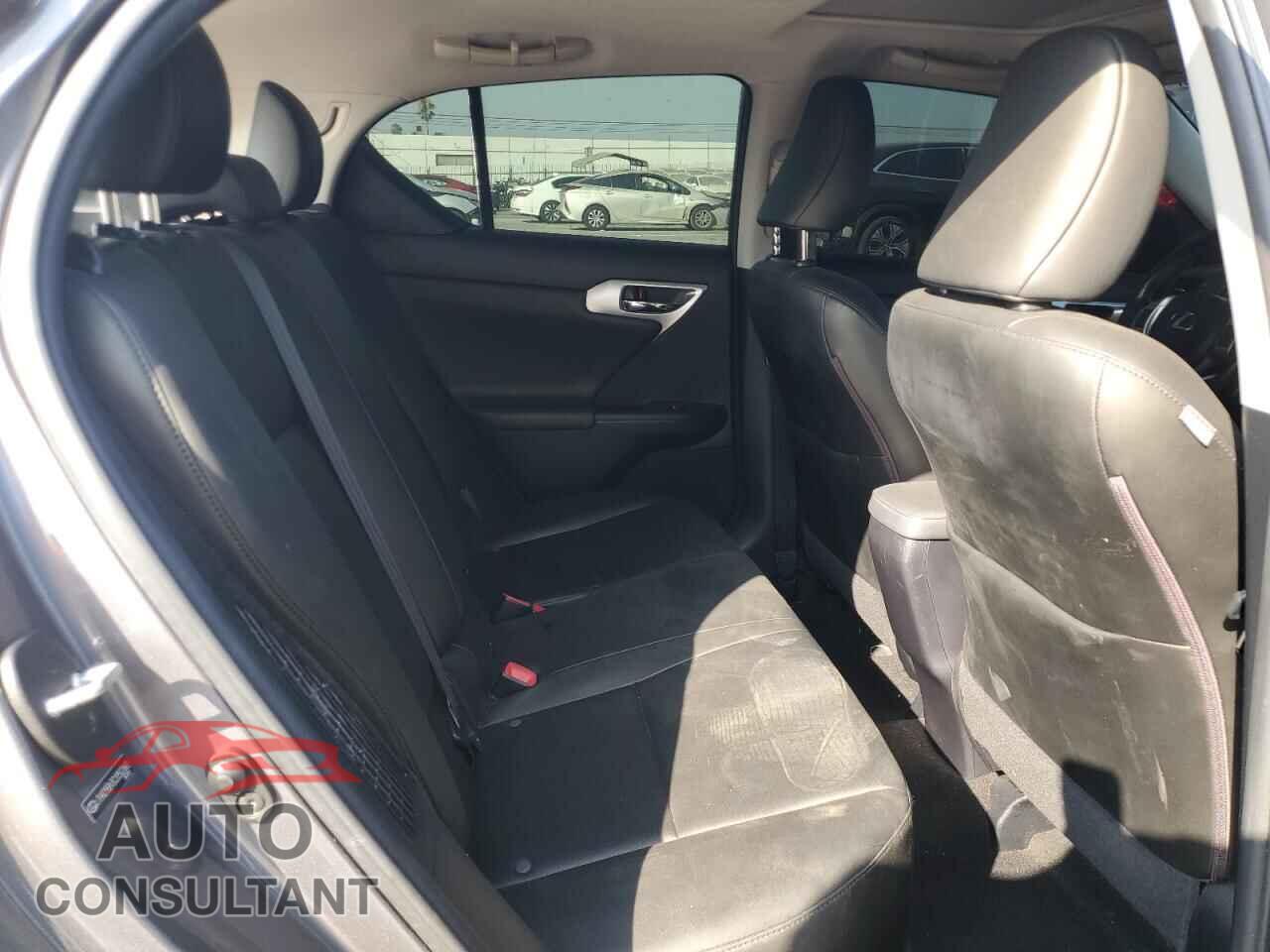 LEXUS CT 200 2012 - JTHKD5BH3C2052260