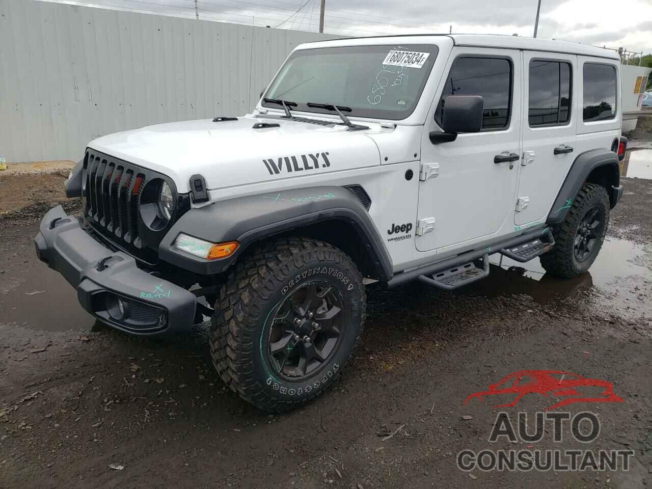 JEEP WRANGLER 2021 - 1C4HJXDN6MW855822