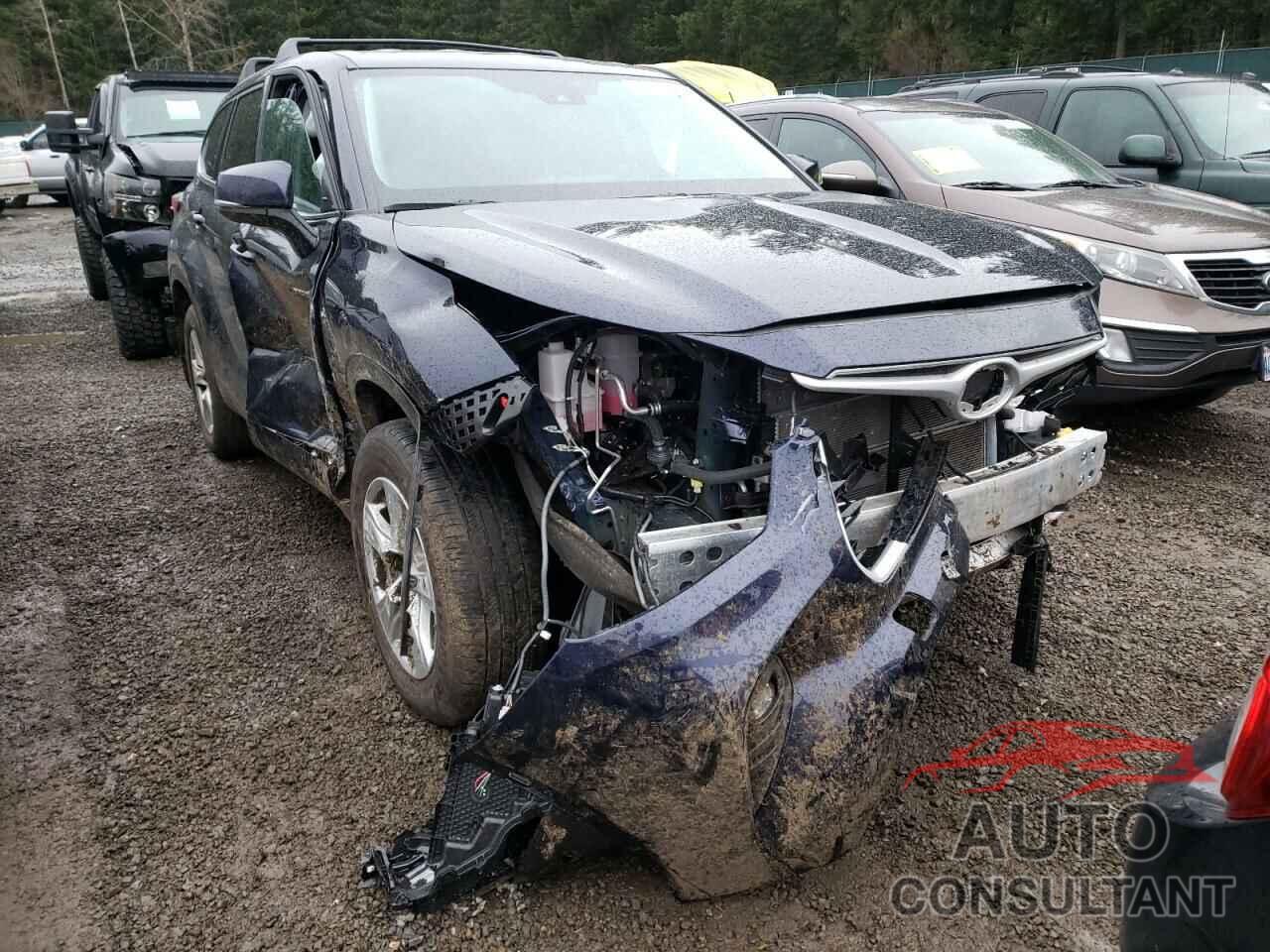 TOYOTA HIGHLANDER 2021 - 5TDBBRCH8MS530518