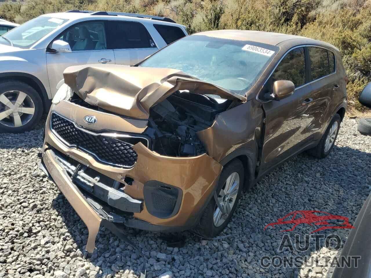 KIA SPORTAGE 2017 - KNDPM3AC3H7109925