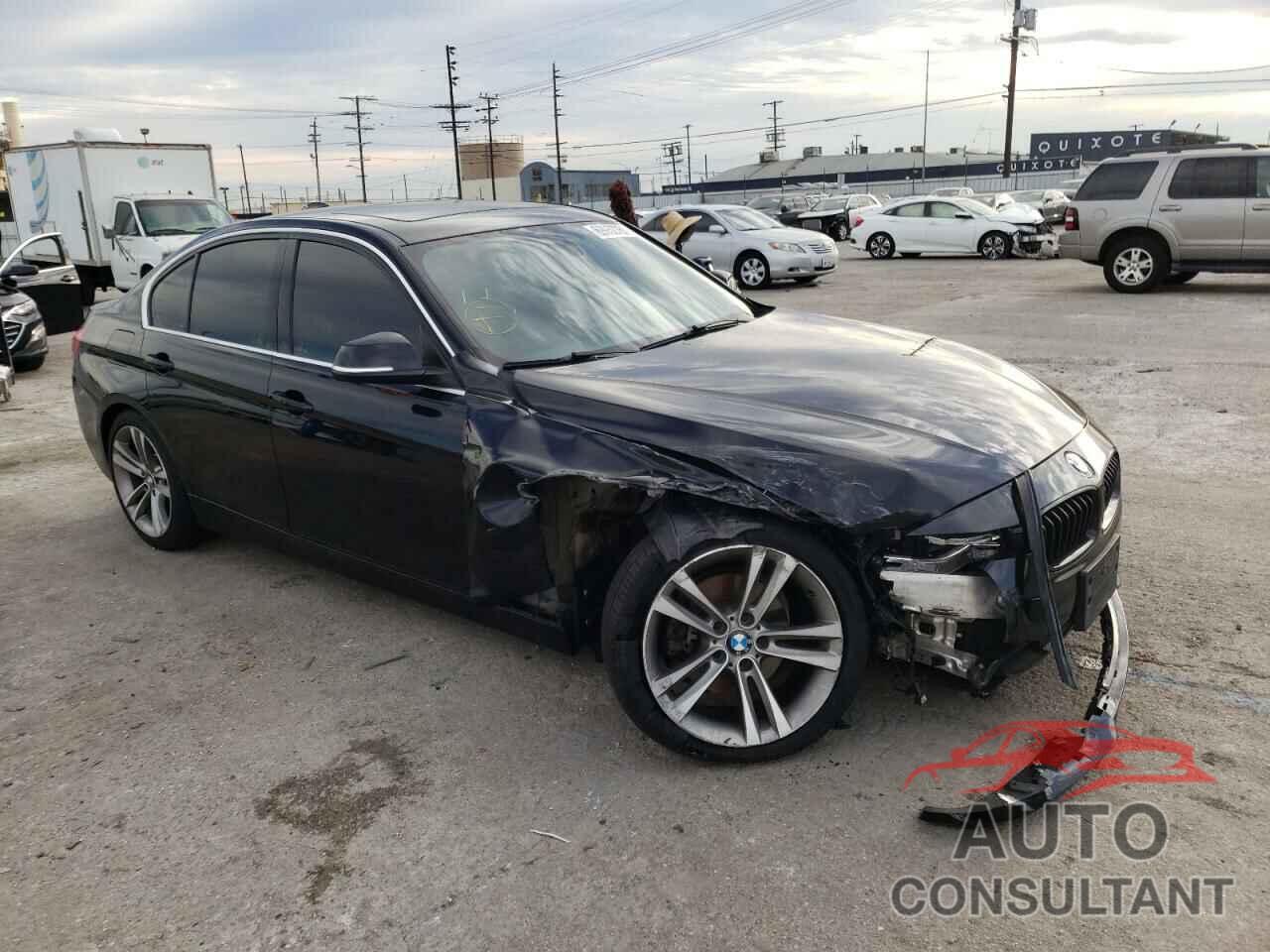 BMW 3 SERIES 2017 - WBA8B9G54HNU09813
