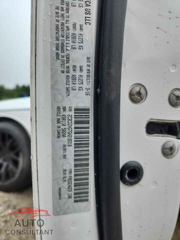 DODGE CHALLENGER 2016 - 2C3CDZAG7GH218318