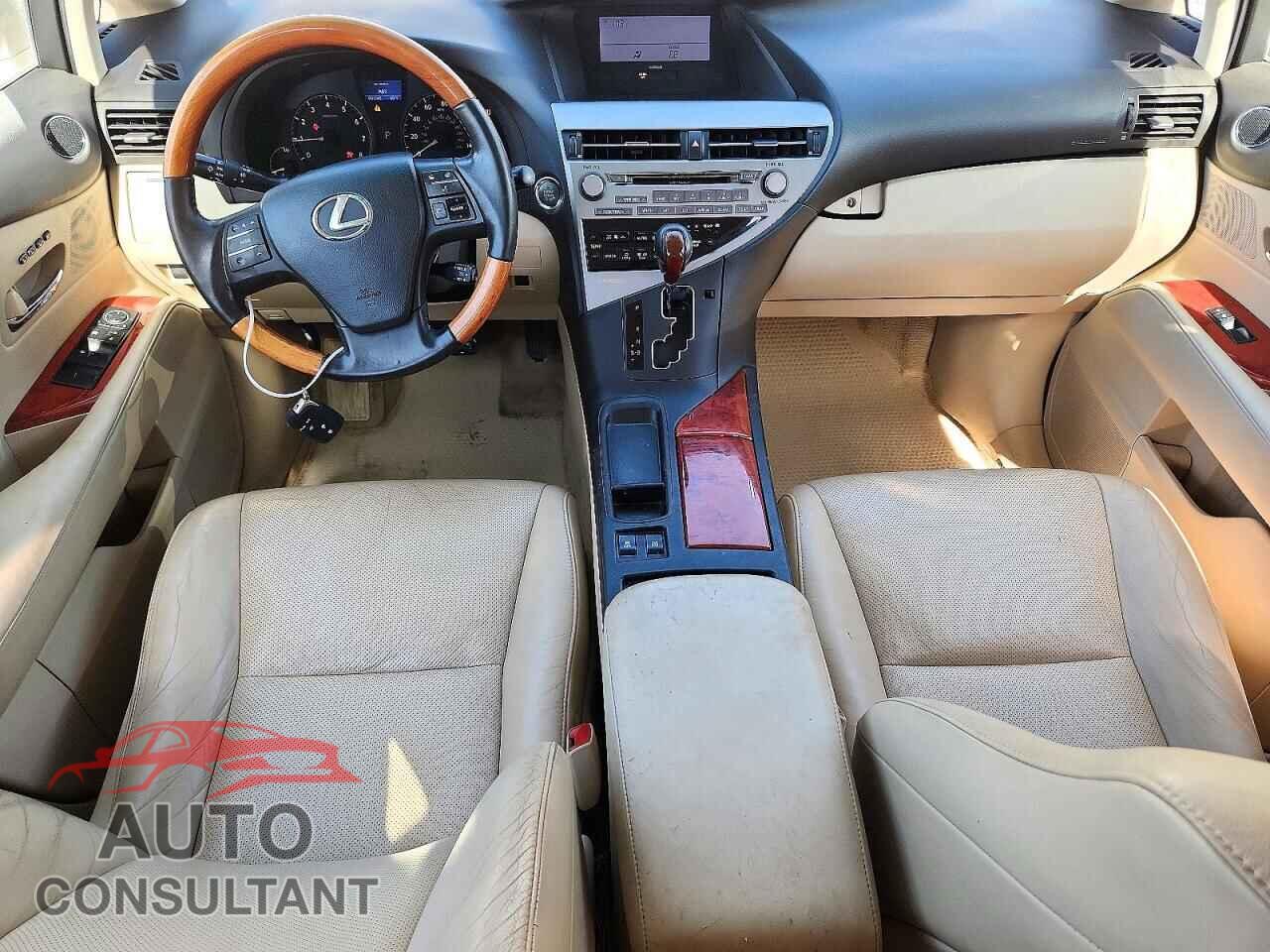 LEXUS RX350 2011 - 2T2BK1BA8BC108482