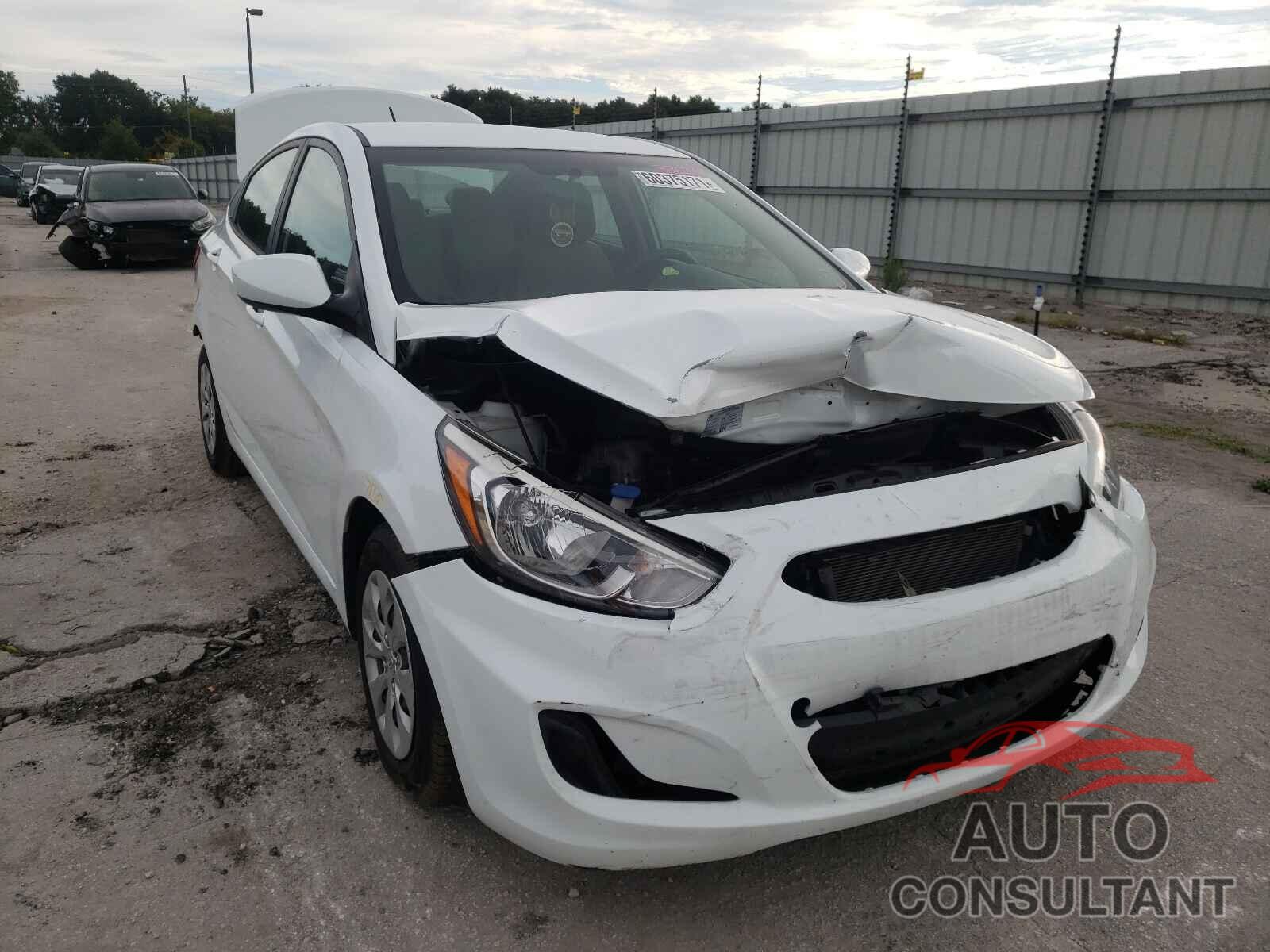 HYUNDAI ACCENT 2017 - KMHCT4AE6HU174144